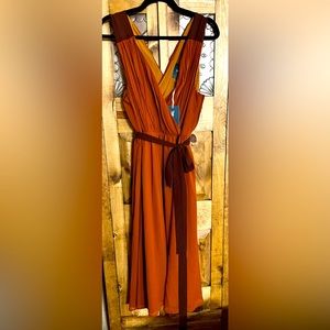 ModCloth Wholly Romantic midi dress, size XL